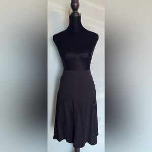 eShakti Black A-Line Skirt